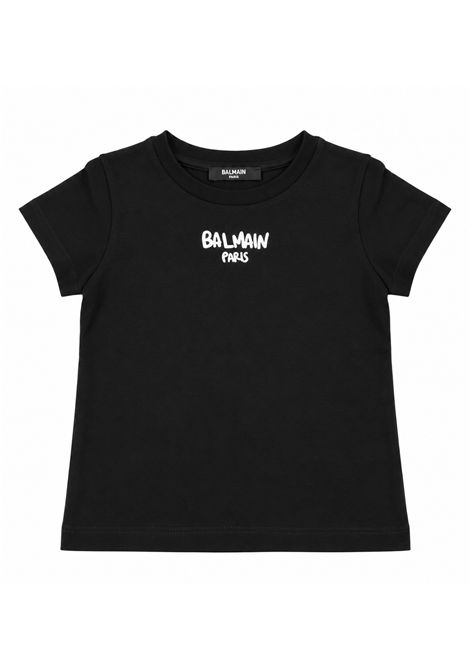 T-shirt con logo BALMAIN KIDS | BZ8A91 Z3672930BC